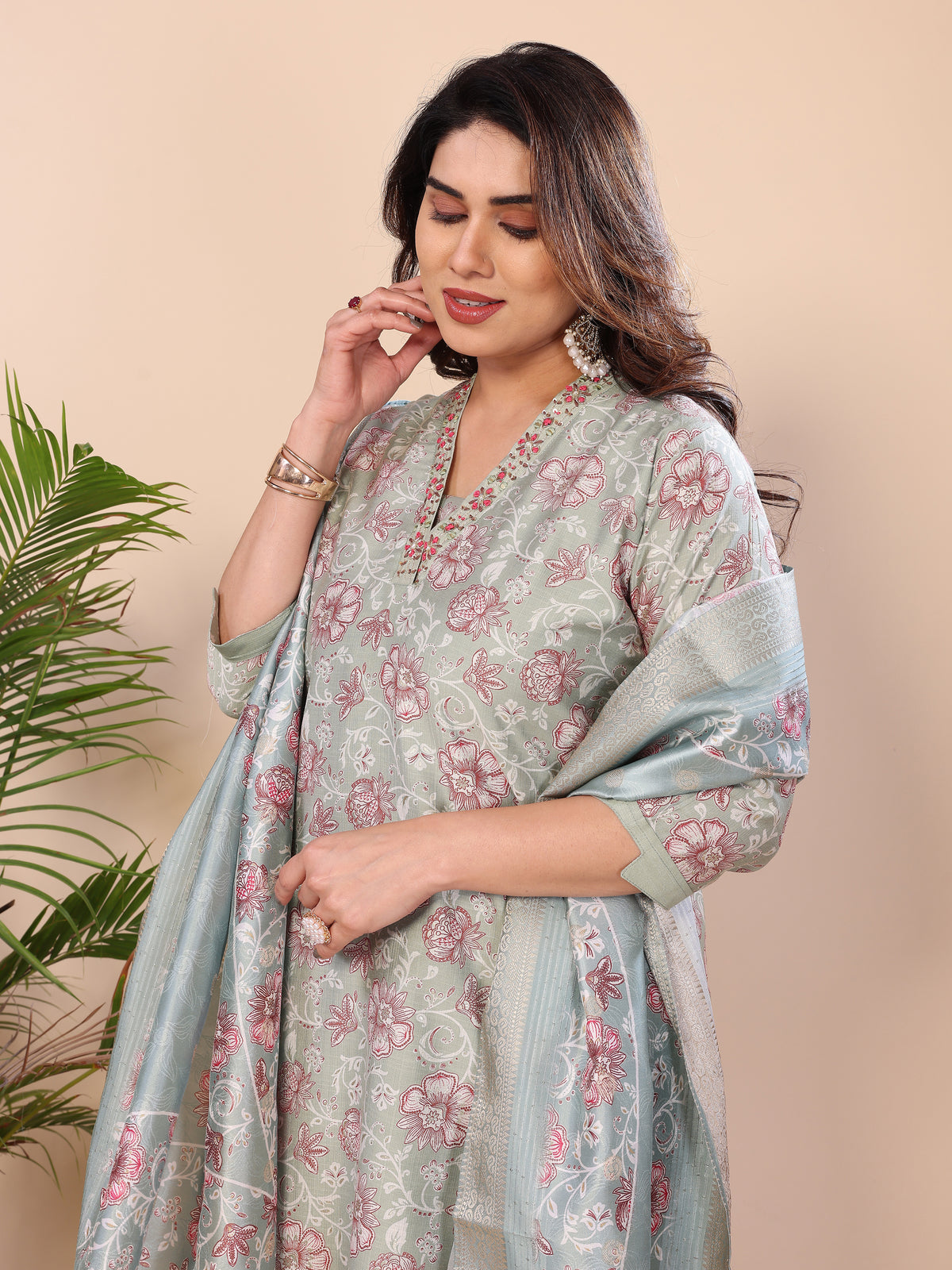 DUPATTA PANT SET