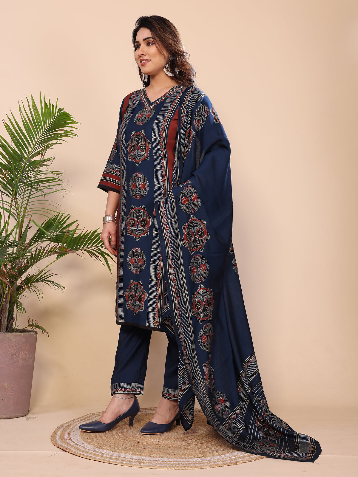 Kurta Pant With Dupatta